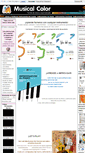 Mobile Screenshot of musicalcolor.com